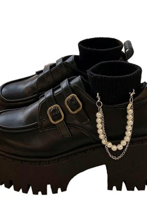 Casual Day Outfits, Easy Trendy Outfits Münster Buckle Platforms