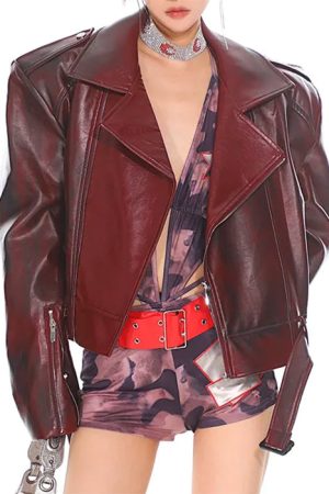 Casual Day Outfits, Easy Trendy Outfits Model Behavior 90s Style Moto Jacket