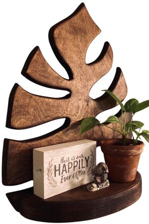 Casual Day Outfits, Easy Trendy Outfits Monstera Leaf Wooden Shelf