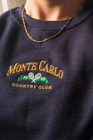 Casual Day Outfits, Easy Trendy Outfits Monte Carlo Tennis Sweatshirt