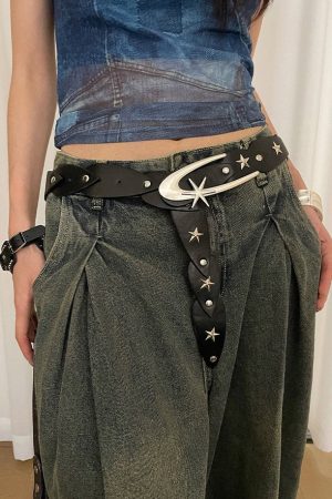 Casual Day Outfits, Easy Trendy Outfits Moon and Stars Belt