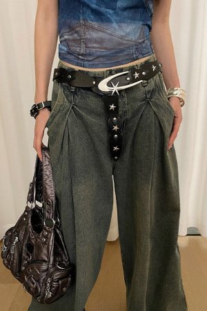 Casual Day Outfits, Easy Trendy Outfits Moon and Stars Belt