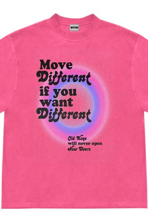 Casual Day Outfits, Easy Trendy Outfits Move Different Graphic T-Shirt