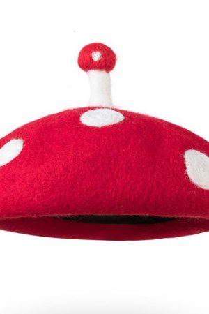 Casual Day Outfits, Easy Trendy Outfits Mushroom Beret Hat