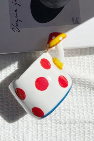 Casual Day Outfits, Easy Trendy Outfits Mushroom Ceramic Mug