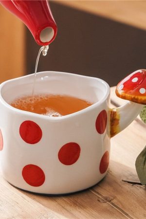 Casual Day Outfits, Easy Trendy Outfits Mushroom Ceramic Mug
