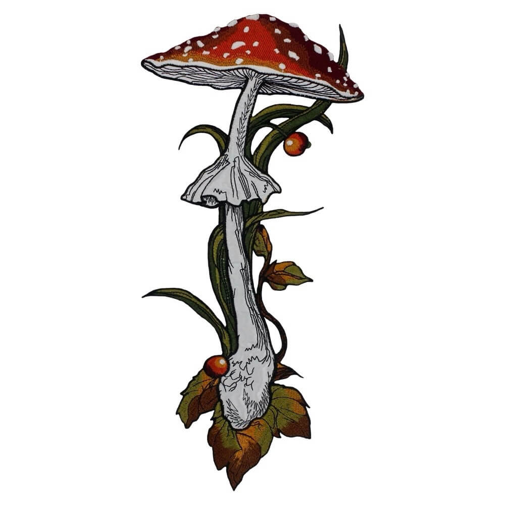 Casual Day Outfits, Easy Trendy Outfits Mushroom Embroidery Necktie Casual Day Outfits, Easy Trendy Outfits Mushroom Embroidery Necktie