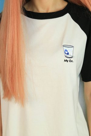 Casual Day Outfits, Easy Trendy Outfits My Ex T-Shirt in Black