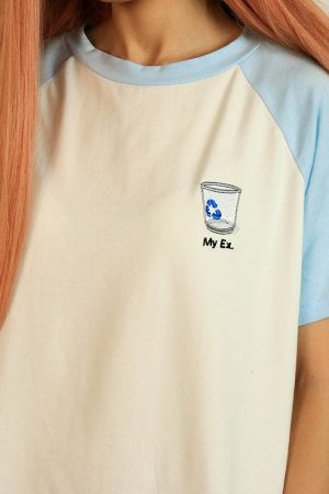 Casual Day Outfits, Easy Trendy Outfits My Ex T-Shirt in Blue