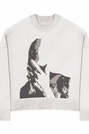 Casual Day Outfits, Easy Trendy Outfits New Dimension Aesthetic Sweater