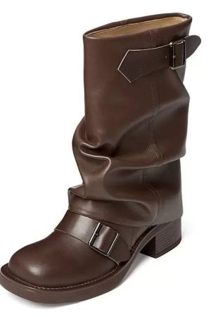 Casual Day Outfits, Easy Trendy Outfits No Apologies Wide Calf Tube Boots