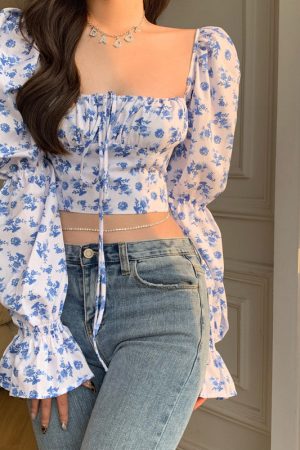 Casual Day Outfits, Easy Trendy Outfits Now Forever Floral Crop Top