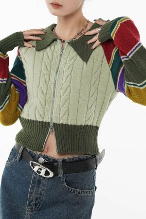 Casual Day Outfits, Easy Trendy Outfits One Way Ticket Zip Up Cardigan