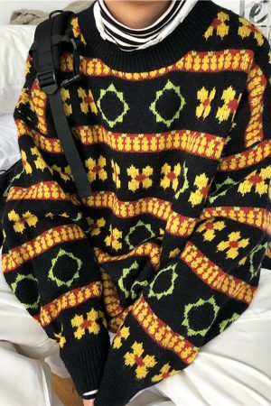 Casual Day Outfits, Easy Trendy Outfits Сottagecore Knit Sweater