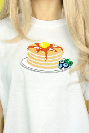 Casual Day Outfits, Easy Trendy Outfits Pancakes T-Shirt