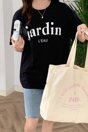 Casual Day Outfits, Easy Trendy Outfits Paris Embroidered Flower Bag