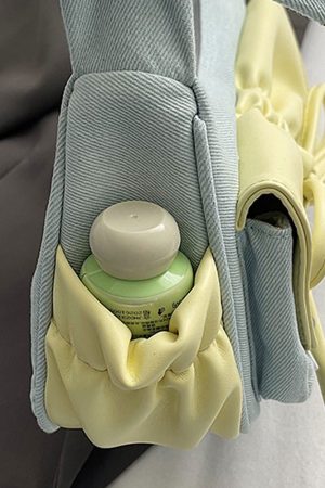 Casual Day Outfits, Easy Trendy Outfits Pastel Bow Ruched Shoulder Bag