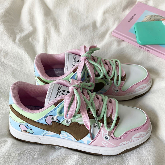 Casual Day Outfits, Easy Trendy Outfits Pastel Heart Aesthetic Sneakers Casual Day Outfits, Easy Trendy Outfits Pastel Heart Aesthetic Sneakers
