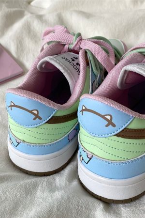 Casual Day Outfits, Easy Trendy Outfits Pastel Heart Aesthetic Sneakers