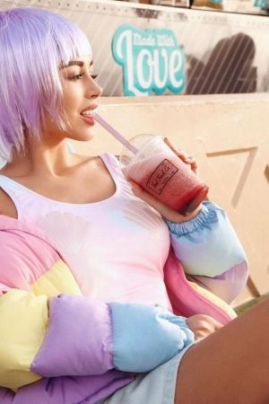 Casual Day Outfits, Easy Trendy Outfits Pastel Padded Jacket