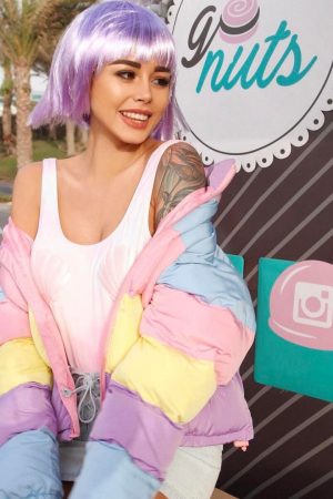 Casual Day Outfits, Easy Trendy Outfits Pastel Padded Jacket