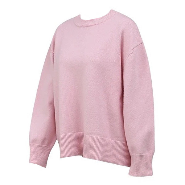 Casual Day Outfits, Easy Trendy Outfits Pastel Pink Oversized Sweater Casual Day Outfits, Easy Trendy Outfits Pastel Pink Oversized Sweater