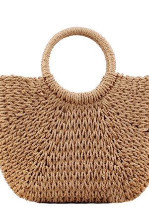 Casual Day Outfits, Easy Trendy Outfits Picnic Time Cottagecore Straw Bag