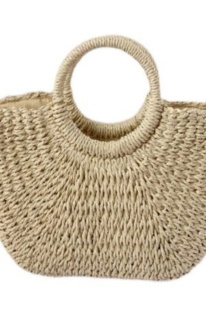 Casual Day Outfits, Easy Trendy Outfits Picnic Time Cottagecore Straw Bag