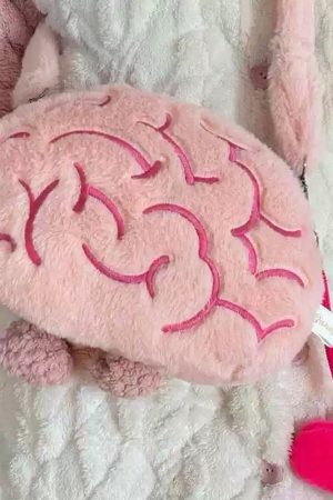 Casual Day Outfits, Easy Trendy Outfits Pink Brain Shoulder Bag