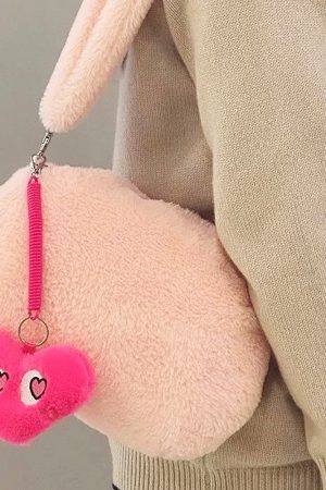 Casual Day Outfits, Easy Trendy Outfits Pink Brain Shoulder Bag