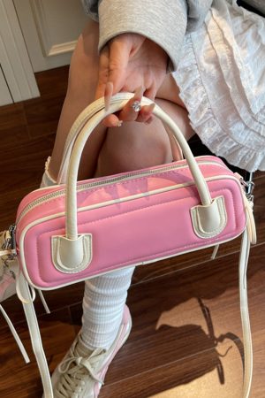 Casual Day Outfits, Easy Trendy Outfits Pink Dachshund Shape Handbag
