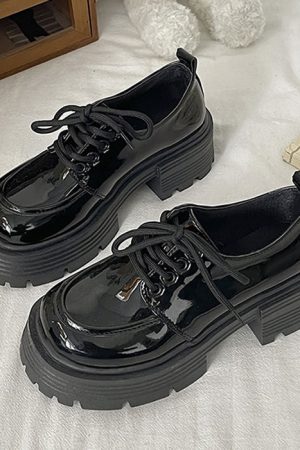 Casual Day Outfits, Easy Trendy Outfits Platform Oxford Boots