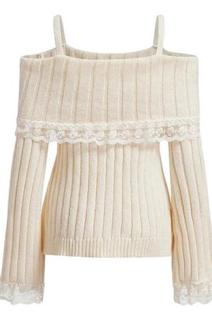 Casual Day Outfits, Easy Trendy Outfits Portrait Mode Lace Sweater