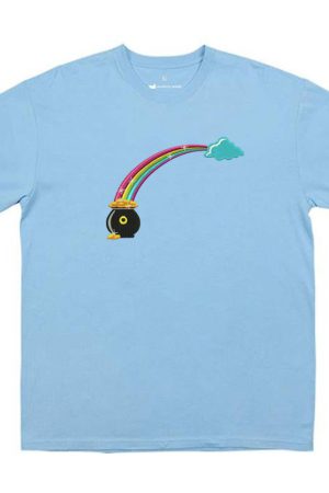 Casual Day Outfits, Easy Trendy Outfits Pot of Gold Embroidered Tee