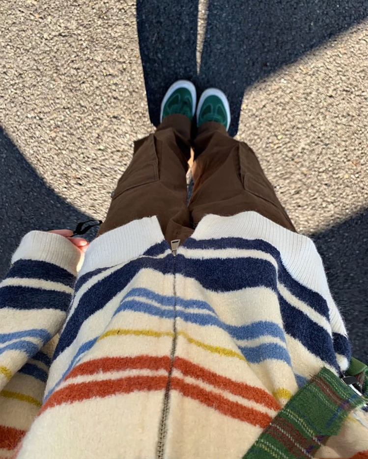 Casual Day Outfits, Easy Trendy Outfits Prep School Striped Zip Up Long Sleeve Casual Day Outfits, Easy Trendy Outfits Prep School Striped Zip Up Long Sleeve