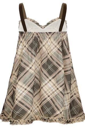 Casual Day Outfits, Easy Trendy Outfits Preppy Aesthetic Plaid Mini Tank Dress