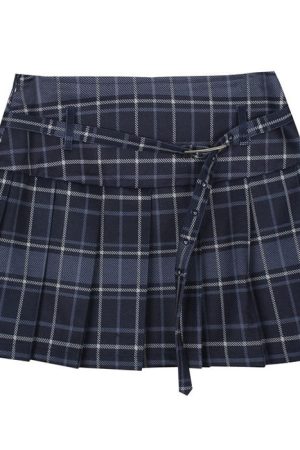 Casual Day Outfits, Easy Trendy Outfits Preppy Aesthetic Plaid Skirt