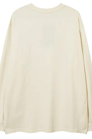 Casual Day Outfits, Easy Trendy Outfits Preppy Star Patch Sweatshirt