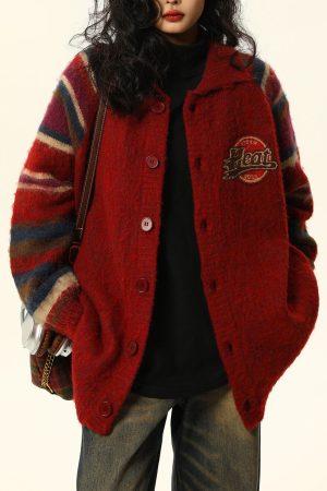 Casual Day Outfits, Easy Trendy Outfits Preppy Style College Spirit Cardigan