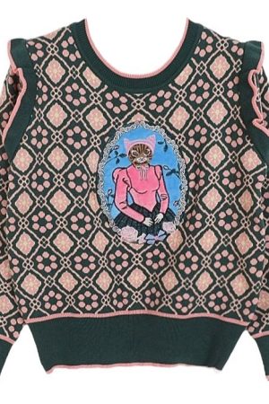 Casual Day Outfits, Easy Trendy Outfits Princess Cat Knit Pullover