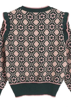 Casual Day Outfits, Easy Trendy Outfits Princess Cat Knit Pullover