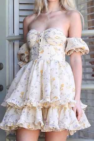 Casual Day Outfits, Easy Trendy Outfits Princess Mood Floral Dress