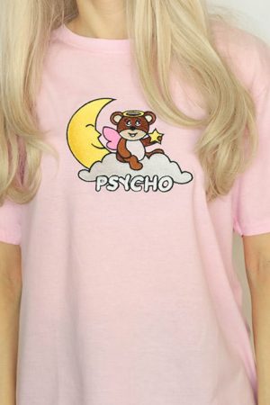 Casual Day Outfits, Easy Trendy Outfits Psycho Bear T-Shirt