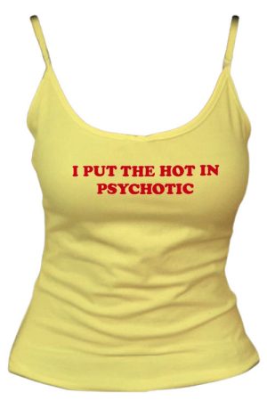 Casual Day Outfits, Easy Trendy Outfits Psychotic Tank Top