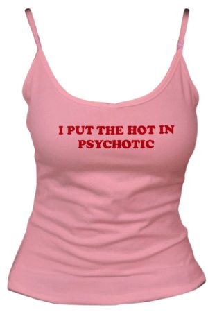Casual Day Outfits, Easy Trendy Outfits Psychotic Tank Top
