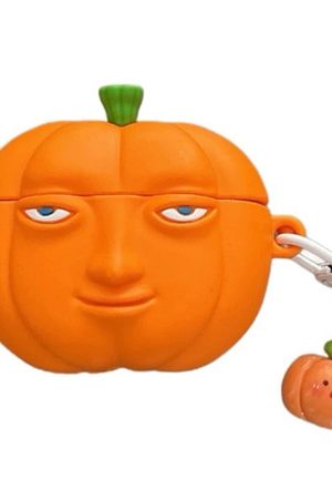 Casual Day Outfits, Easy Trendy Outfits Pumpkin Mood Silicone AirPods Case