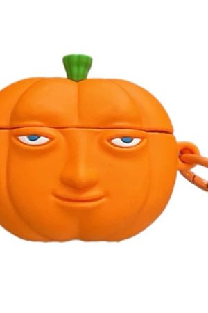 Casual Day Outfits, Easy Trendy Outfits Pumpkin Mood Silicone AirPods Case