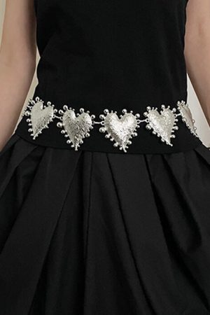 Casual Day Outfits, Easy Trendy Outfits Ready For Love Heart Chain Belt