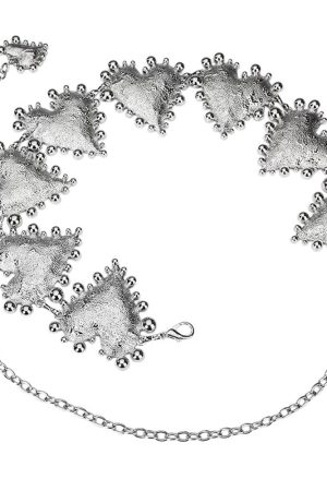 Casual Day Outfits, Easy Trendy Outfits Ready For Love Heart Chain Belt