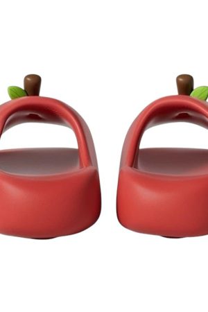 Casual Day Outfits, Easy Trendy Outfits Red Apple Core Slippers